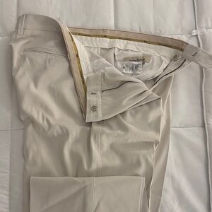 Tommy Bahama 90% Silk Men’s Cream Slacks 38x30